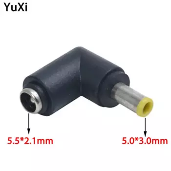 DC 5,5*2,1 Женский до 5,0*3,0 Мужской адаптер питания штекер разъем постоянного тока зарядный преобразователь для адаптера ноутбука Samsung