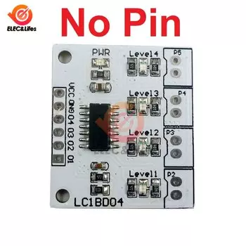 DC 5 В 7-12MA 4 цифровой индикатор уровня воды и жидкости, плата контроллера, сенсорный переключатель, модуль для аквариума, водяная башня