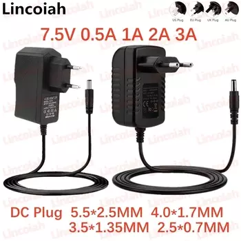 DC 7.5V 0.5A 1A 2A 2.5A 3A AC 100-240V Преобразователь Импульсный адаптер питания 5 Вольт 1000MA Шнур питания Зарядное устройство Mini Micro Type-C Usb