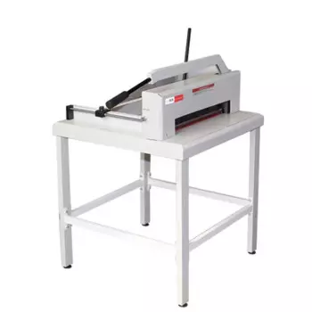 DC-8430SQ Вертикальный ручной небольшой толстослойный настольный станок для резки бумаги, нежные документы, книги, архивы, резак для заметок