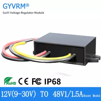 Преобразователь постоянного тока GYVRM SZS124801/1.5 12В до 48В 1А