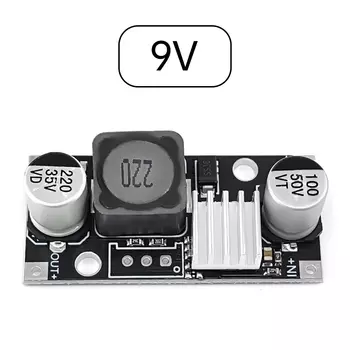 DC-DC понижающий модуль питания постоянного тока 6-40 В до фиксированной выходной мощности 3,3 В/5 В/9 В/12 В/24 В, стабилизированная плата питания, регулируемый выход 2,5-26 в