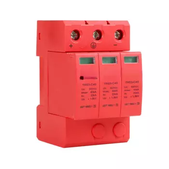 DC молния Защита от перенапряжения pv стабилизатор напряжения 500v dc стабилизатор напряжения