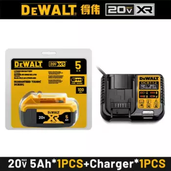 DCB203 Li-ion Battery 18Volt 20V 5.0Ah6.0AH Dewalt Max Tools DCB205 DCB206 DCB204 DCB200 DCB182 DCB180 DCB230 DCD DCF DCG Series