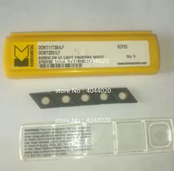 DCMT11T304LF DCMT3251LF KCP25 5 шт. карбидная вставка KENNAMETAL вставки DCMT