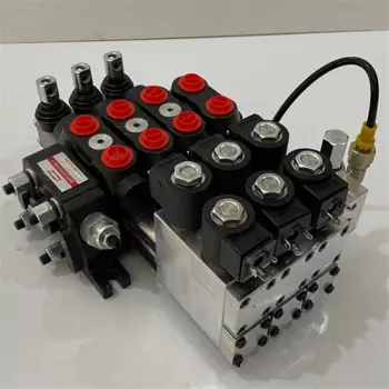 DCV60-3YT-DC24V электрогидравлический регулирующий гидравлический многонаправленный клапан, гидравлический направленный регулирующий клапан 31,5 МПа G1/2