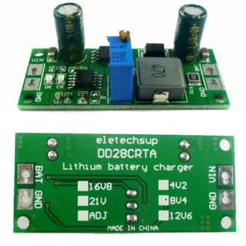 DD28CRTA 1A 3,2 В 6,4 В 9,6 В 12,8 В 16 В 19,2 В LiFePO4 Зарядное устройство Модуль зарядки