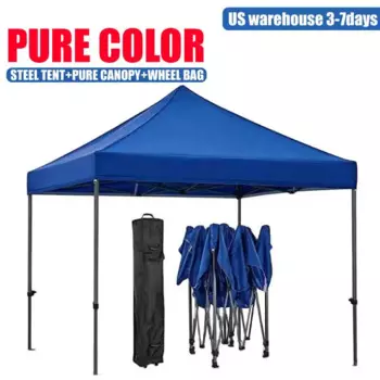DD Высококачественная палатка 3x3 чистый цвет Ez Up Canopy наружная складная палатка для кемпинга с отмеченной стальной рамой Популярные пляжные палатки
