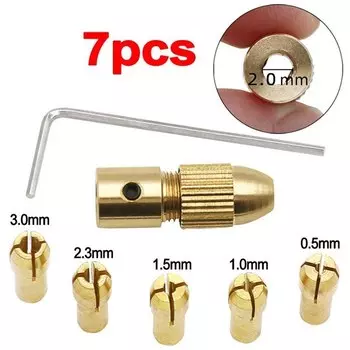 DEANPLANNWG Латунные цанги для Dremel 2.35/3.17/4.05/5.05 мм