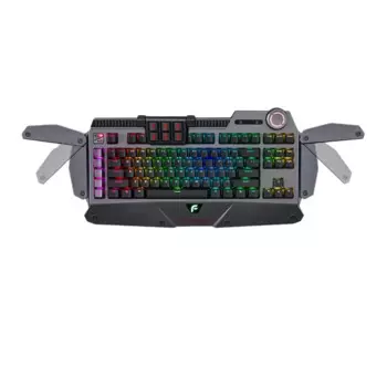 DEARMO F4 tastaur клавиатура RGB эргономичная мультимедийная Проводная Механическая клавиатура игровая клавиатура