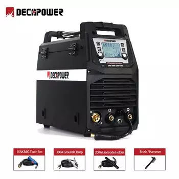 DECAPOWER XTRAMIG Полуавтоматический сварочный аппарат Synergy 200А