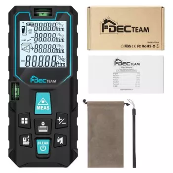 Decteam Цифровой лазерный дальномер 50м/100м/120м