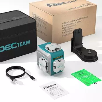 Decteam M03CG 3D лазерный уровень 12 линий