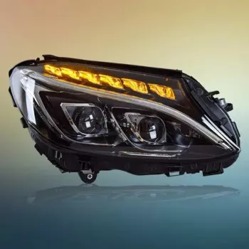 Специально до 15-20 C-класса W205 фара в сборе C180 C200C260 модифицированные светодиодные линзы фары