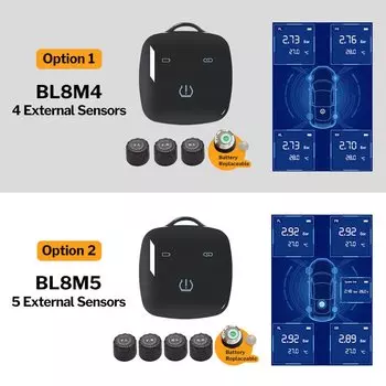 Deelife TPMS Bluetooth 4-5-в-1 Система Контроля Давления В Шинах