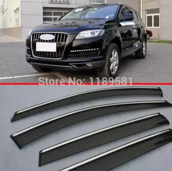 Дефлектор окон для AUDI Q7 2010 2011 2012 2013 2014 2015, защита от дождя и солнца