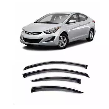 Дефлекторы боковых окон HYUNDAI Elantra 2011-2016