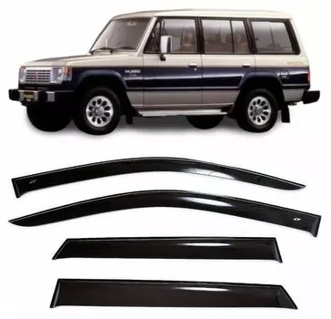 Дефлекторы боковых окон MITSUBISHI Pajero 2 1990-2004