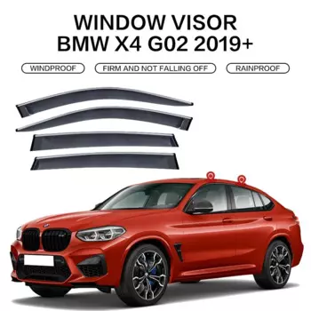 Дефлекторы для BMW X4/X4/F26 2013-2017/G02 2019-2023