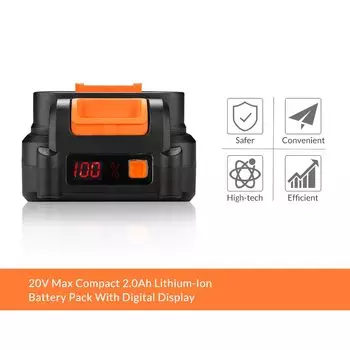 DEKO Батареи для дрели GBD20DU2/GBD20DU3 2000/4000mAh