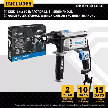 DEKO DKID13XL65G ударная дрель 220В