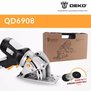 DEKO QD6908 мини циркулярная пила 230В