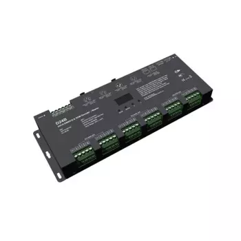 Декодер DMX512 RDM с постоянным напряжением 24 канала, главный Режим декодирования DIM/CCT/RGB/RGBW, стандартные протоколы DMX512 на выбор, 12 В постоянного тока, 24 В