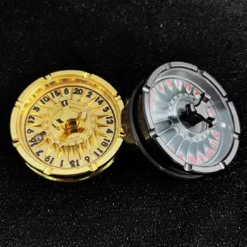 Декомпрессионные металлические игральные кости GIUADKXD D20, игральные кости TRPG, игральные кости D & D, настольные игровые классические кости MTG с подарочной коробкой