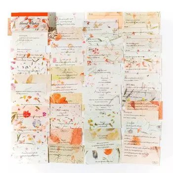 Декоративная бумага для коллажа Mengtai 100 шт