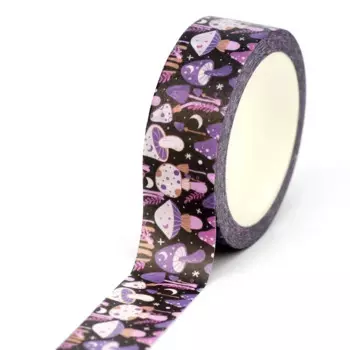 Декоративная фиолетовая лента GREATHOPE WASHI TAPE для скрапбукинга