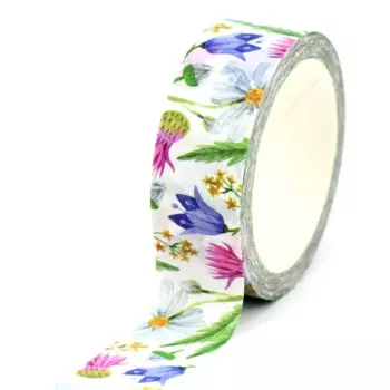 Декоративная лента GREATHOPE WASHI TAPE голубая