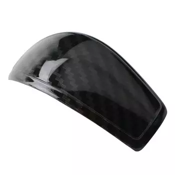 Декоративная наклейка на головку переключения передач из хромированного АБС-волокна, ручка переключения передач для Ford Focus 2 MK2 2005-2014 Fiesta 2008-2012 2017