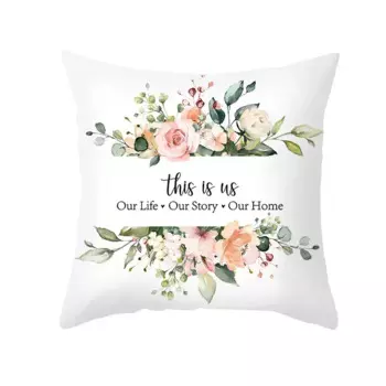 Декоративная наволочка из полиэстера 45x45 см