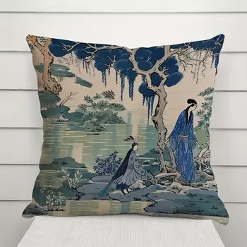 Декоративная наволочка из полиэстера/хлопка