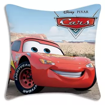 Декоративная наволочка MINISO Disney Story McQueen 40x40 см