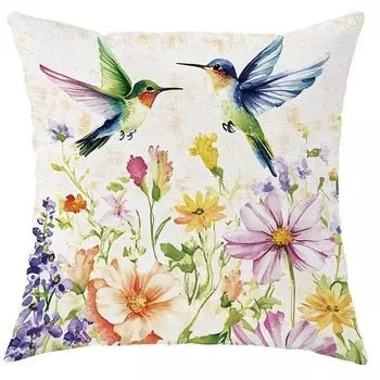 Декоративная наволочка Sweet home, полиэстер велюр, 40x40 см