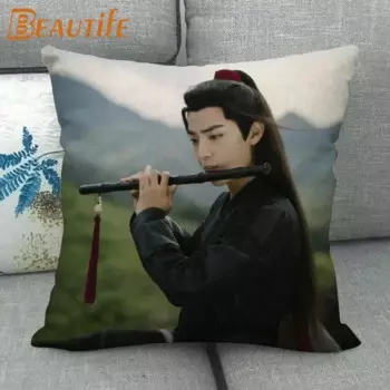 Декоративная наволочка XXIHLIVE PRINTED хлопок/лен 45x45 см