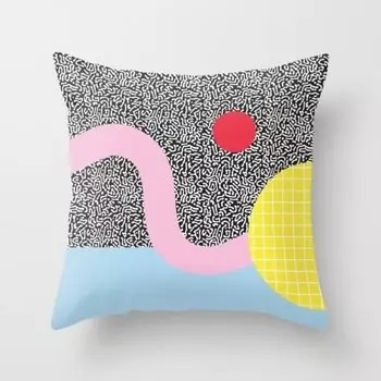 Декоративная подушка Cartoon Geometric