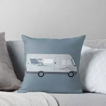 Декоративная подушка для дивана Hymer Motorhome с рисунком из мультфильма