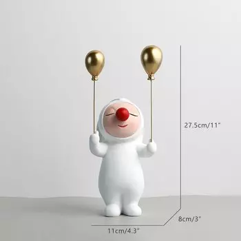 Декоративная скульптура клоуна ARTLOVIN