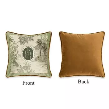 Декоративные бархатные квадратные чехлы для подушек Formaso