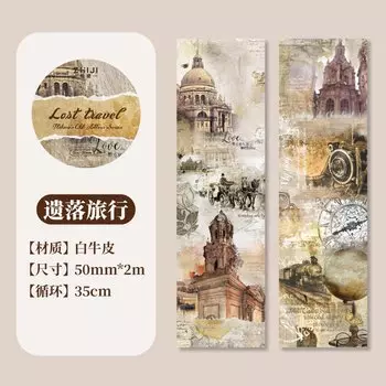 Декоративные клейкие ленты Alideco для скрапбукинга