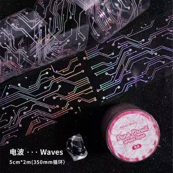 Декоративные клейкие ленты Alideco для скрапбукинга