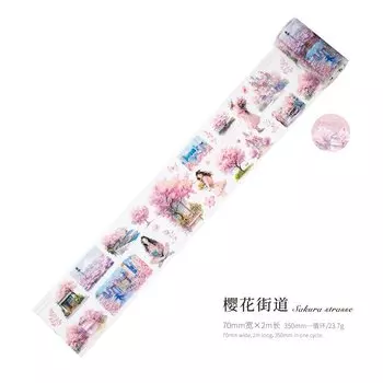 Декоративные клейкие ленты Alideco W-JD-4010