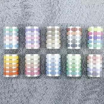 Декоративные круглые наклейки OLOEY, 10 шт.