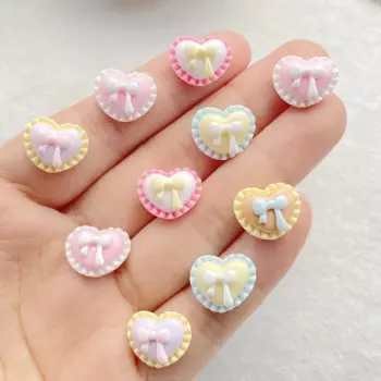 Декоративные кружевные сердечки на День Святого Валентина, 30 шт