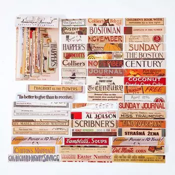 Декоративные наклейки Alideco 100 шт.