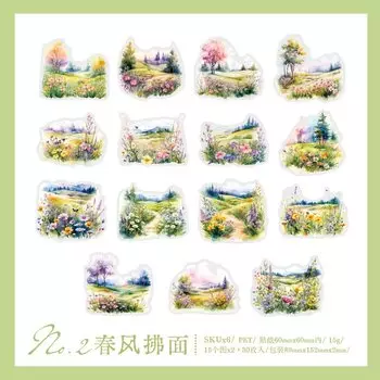 Декоративные наклейки Alideco 30 шт.