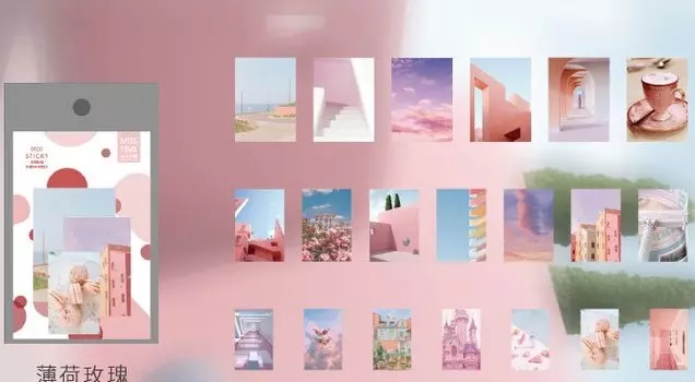 Декоративные наклейки Alideco 40 шт.