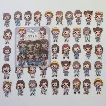 Декоративные наклейки Alideco 40 шт.